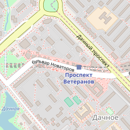 Загородный проспект на карте